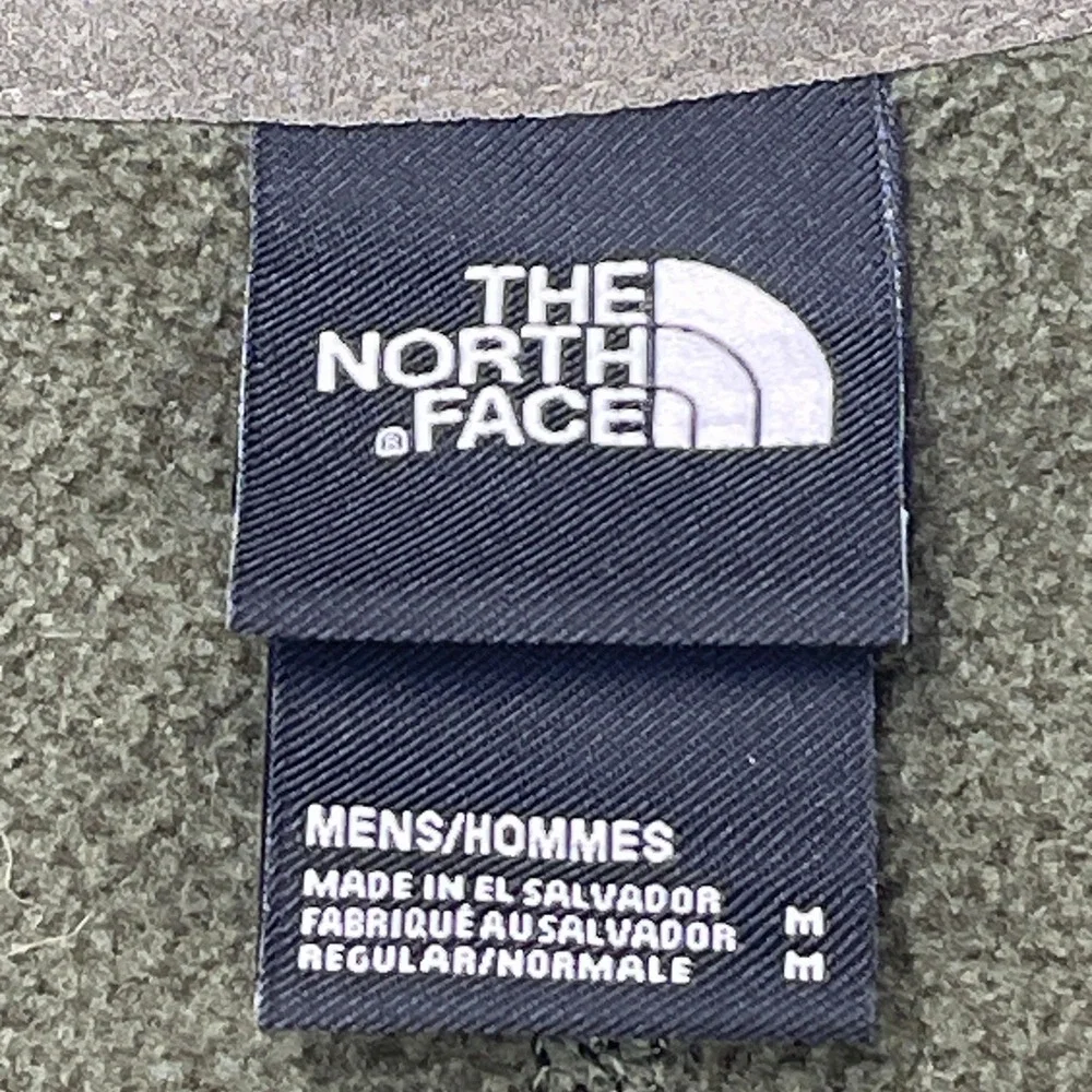 The North Face Pullover Men M TKA Glacier 1/4 Zip Olive Green EUC NF0A3YR1